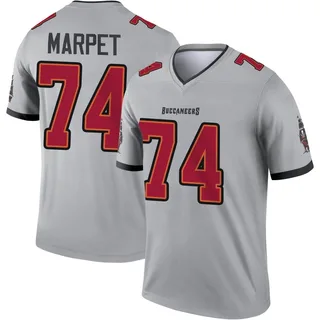 Ali Marpet Tampa Bay Buccaneers Men's Legend Inverted Jersey - Gray