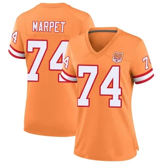 Ali Marpet Tampa Bay Buccaneers Women's Game sicle 50th Season Nike Jersey - Cream