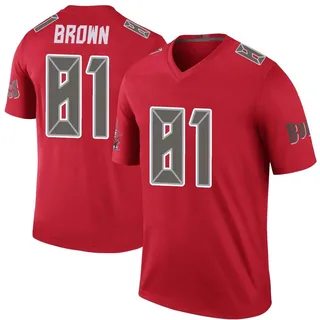 Antonio Brown Tampa Bay Buccaneers Men's Color Rush Legend Jersey - Red