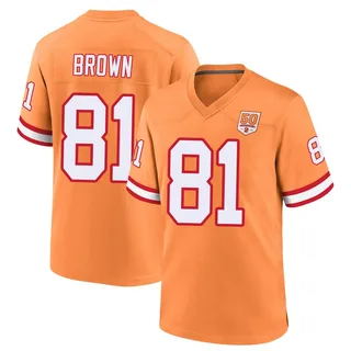 Antonio Brown Tampa Bay Buccaneers Youth Game sicle 50th Season Nike Jersey - Cream