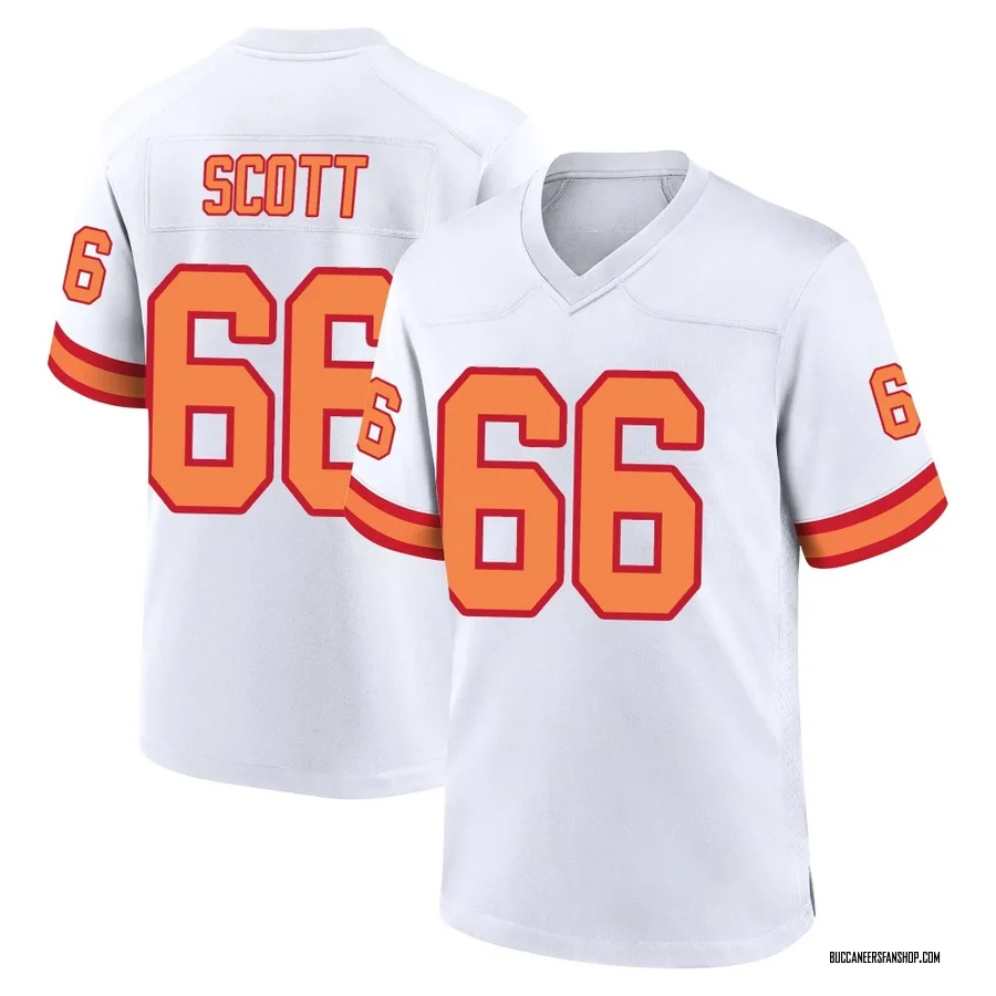 Ben Scott Tampa Bay Buccaneers Men's Game '76 Nike Jersey - White