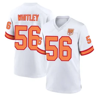 Benton Whitley Tampa Bay Buccaneers Men's Game '76 50th Season Nike Jersey - White