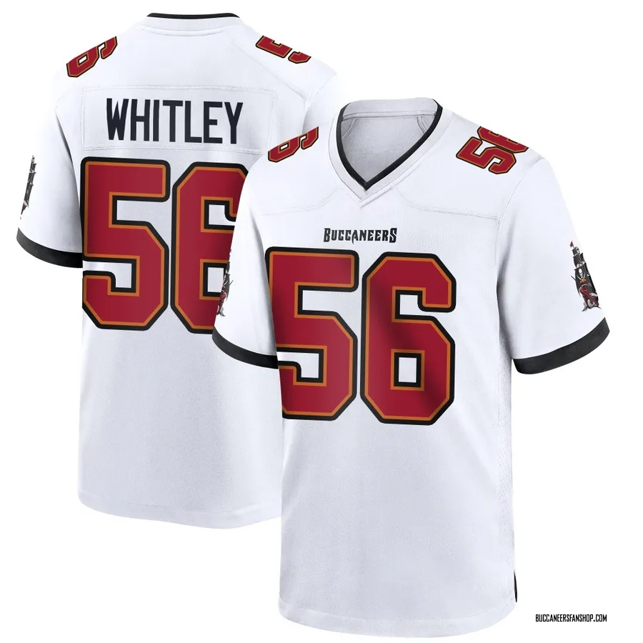 Benton Whitley Tampa Bay Buccaneers Men's Game Nike Jersey - White