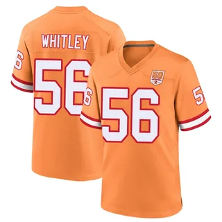 Benton Whitley Tampa Bay Buccaneers Youth Game sicle 50th Season Nike Jersey - Cream