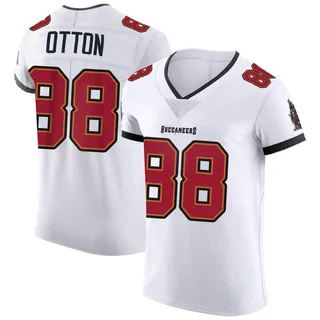 Cade Otton Tampa Bay Buccaneers Men's Elite Vapor Nike Jersey - White