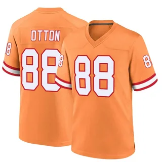 Cade Otton Tampa Bay Buccaneers Men's Game Throwback Jersey - Orange