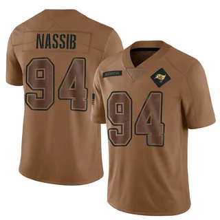 Carl Nassib Tampa Bay Buccaneers Men's Limited 2023 Salute To Service Jersey - Brown