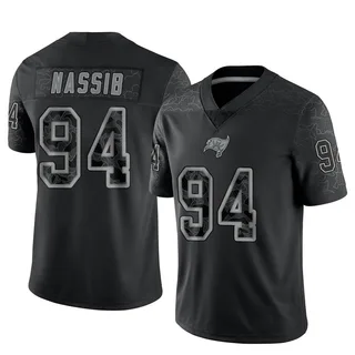 Carl Nassib Tampa Bay Buccaneers Men's Limited Reflective Jersey - Black