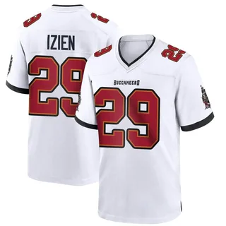 Christian Izien Tampa Bay Buccaneers Men's Game Nike Jersey - White
