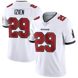 Christian Izien Tampa Bay Buccaneers Men's Limited Vapor Untouchable Nike Jersey - White