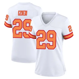Christian Izien Tampa Bay Buccaneers Women's Game '76 Nike Jersey - White