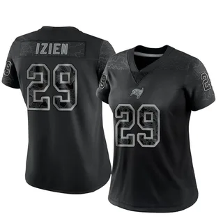Christian Izien Tampa Bay Buccaneers Women's Limited Reflective Nike Jersey - Black