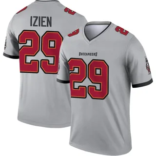 Christian Izien Tampa Bay Buccaneers Youth Legend Inverted Nike Jersey - Gray