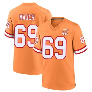 Cody Mauch Tampa Bay Buccaneers Men's Game sicle 50th Season Nike Jersey - Cream