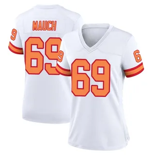 Cody Mauch Tampa Bay Buccaneers Women's Game '76 Nike Jersey - White