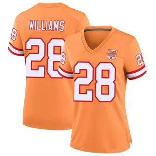 Damarion Williams Tampa Bay Buccaneers Women's Game sicle 50th Season Nike Jersey - Cream