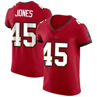 Deion Jones Tampa Bay Buccaneers Men's Elite Vapor Nike Jersey - Red
