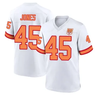 Deion Jones Tampa Bay Buccaneers Men's Game '76 50th Season Nike Jersey - White