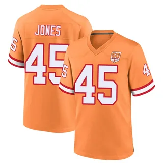 Deion Jones Tampa Bay Buccaneers Men's Game sicle 50th Season Nike Jersey - Cream