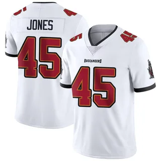 Deion Jones Tampa Bay Buccaneers Men's Limited Vapor Untouchable Nike Jersey - White