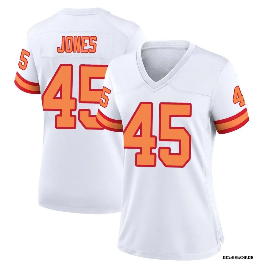 Deion Jones Tampa Bay Buccaneers Women's Game '76 Nike Jersey - White