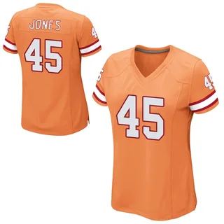 Deion Jones Tampa Bay Buccaneers Women's Game Alternate Nike Jersey - Orange