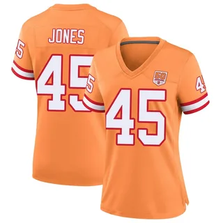 Deion Jones Tampa Bay Buccaneers Women's Game sicle 50th Season Nike Jersey - Cream