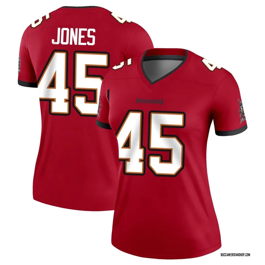 Deion Jones Tampa Bay Buccaneers Women's Legend Nike Jersey - Red