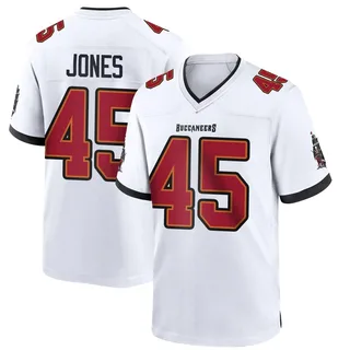 Deion Jones Tampa Bay Buccaneers Youth Game Nike Jersey - White