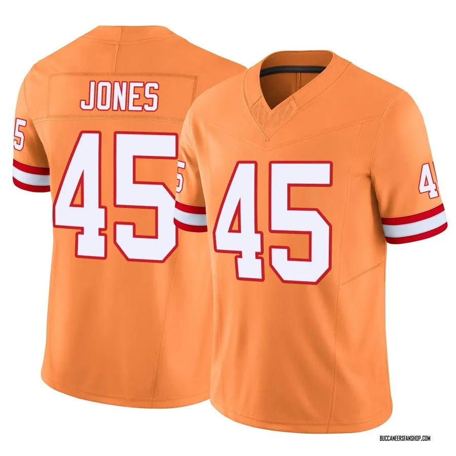 Deion Jones Tampa Bay Buccaneers Youth Limited Vapor F.U.S.E. Nike Jersey - Orange