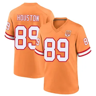Dennis Houston Tampa Bay Buccaneers Youth Game sicle 50th Season Nike Jersey - Cream