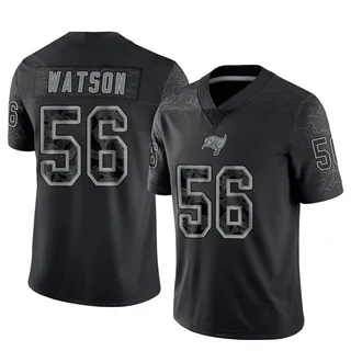 Desmond Watson Tampa Bay Buccaneers Men's Limited Reflective Nike Jersey - Black