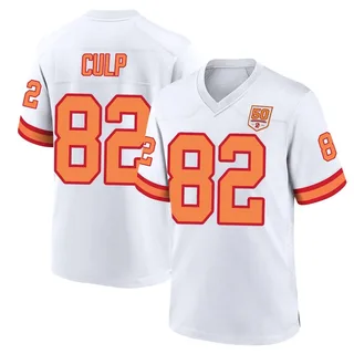 Devin Culp Tampa Bay Buccaneers Men's Game '76 50th Season Nike Jersey - White