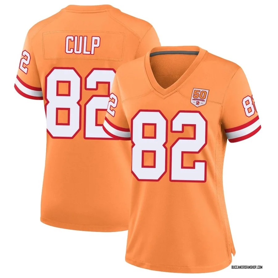 Devin Culp Tampa Bay Buccaneers Women's Game sicle 50th Season Nike Jersey - Cream