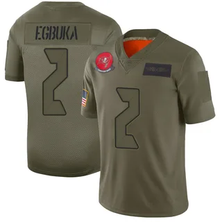 Emeka Egbuka Tampa Bay Buccaneers Men's Limited 2019 Salute to Service Nike Jersey - Camo