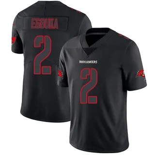 Emeka Egbuka Tampa Bay Buccaneers Men's Limited Nike Jersey - Black Impact