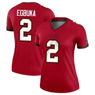 Emeka Egbuka Tampa Bay Buccaneers Women's Legend Nike Jersey - Red
