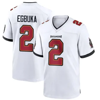 Emeka Egbuka Tampa Bay Buccaneers Youth Game Nike Jersey - White