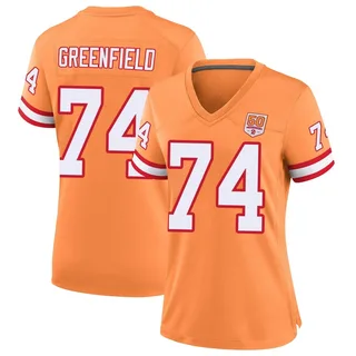 Garret Greenfield Tampa Bay Buccaneers Women's Game Creamsicle 50th Season Nike Jersey - Green