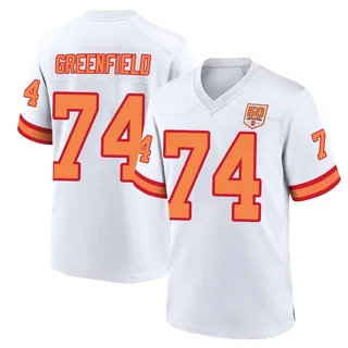 Garret Greenfield Tampa Bay Buccaneers Youth Game '76 50th Season Nike Jersey - White