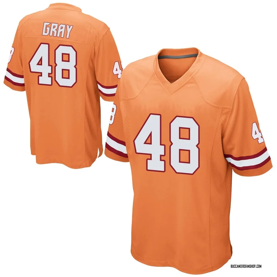 J.T. Gray Tampa Bay Buccaneers Youth Game Alternate Nike Jersey - Orange
