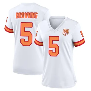 Jack Browning Tampa Bay Buccaneers Women's Game '76 50th Season Nike Jersey - White