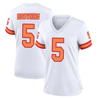 Jack Browning Tampa Bay Buccaneers Women's Game '76 Nike Jersey - White