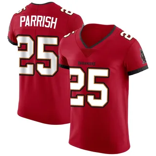 Jacob Parrish Tampa Bay Buccaneers Men's Elite Vapor Nike Jersey - Red