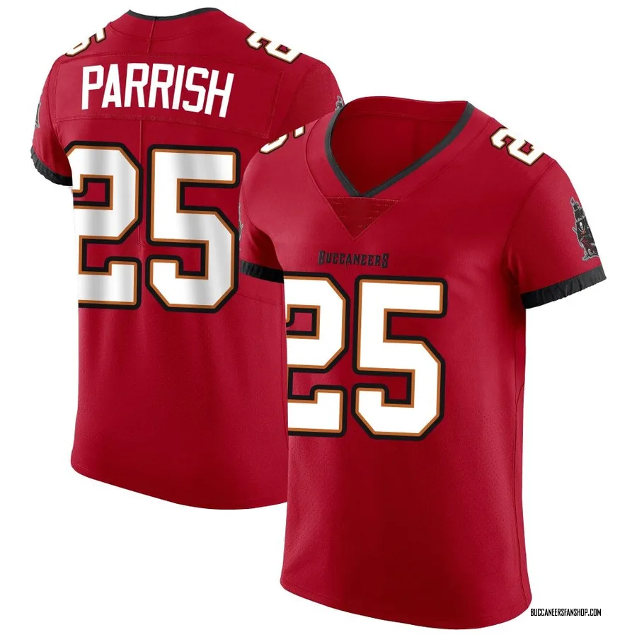 Jacob Parrish Tampa Bay Buccaneers Men's Elite Vapor Nike Jersey - Red