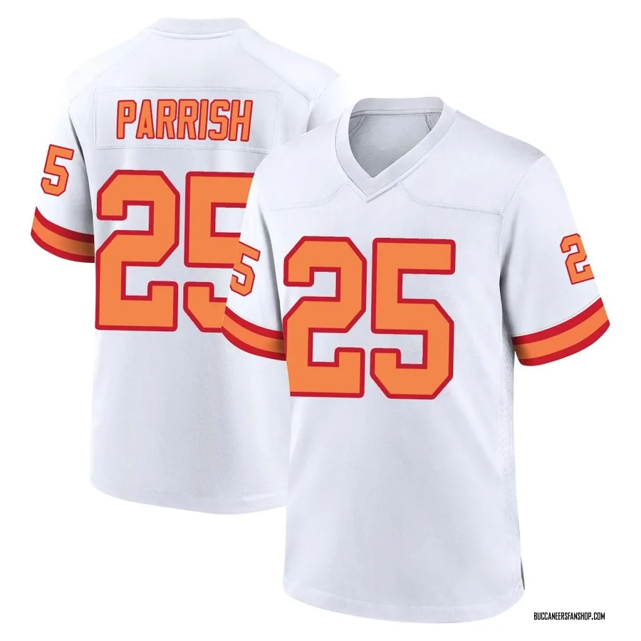 Jacob Parrish Tampa Bay Buccaneers Men's Game '76 Nike Jersey - White