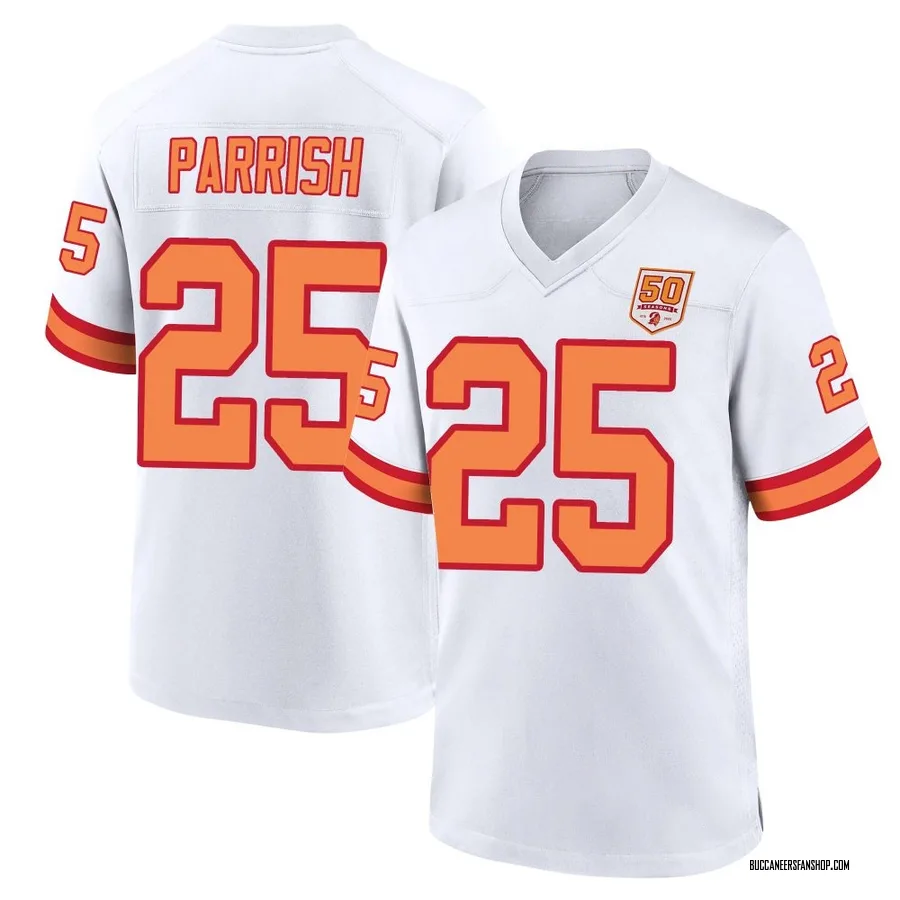 Jacob Parrish Tampa Bay Buccaneers Youth Game '76 50th Season Nike Jersey - White