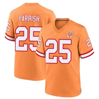 Jacob Parrish Tampa Bay Buccaneers Youth Game sicle 50th Season Nike Jersey - Cream