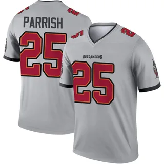 Jacob Parrish Tampa Bay Buccaneers Youth Legend Inverted Nike Jersey - Gray