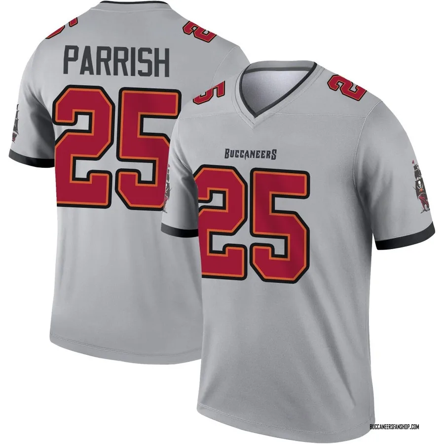 Jacob Parrish Tampa Bay Buccaneers Youth Legend Inverted Nike Jersey - Gray